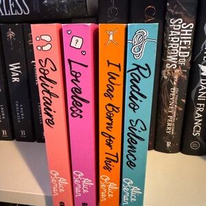 Colorful Book Set by Alice Oseman “4 Books”
